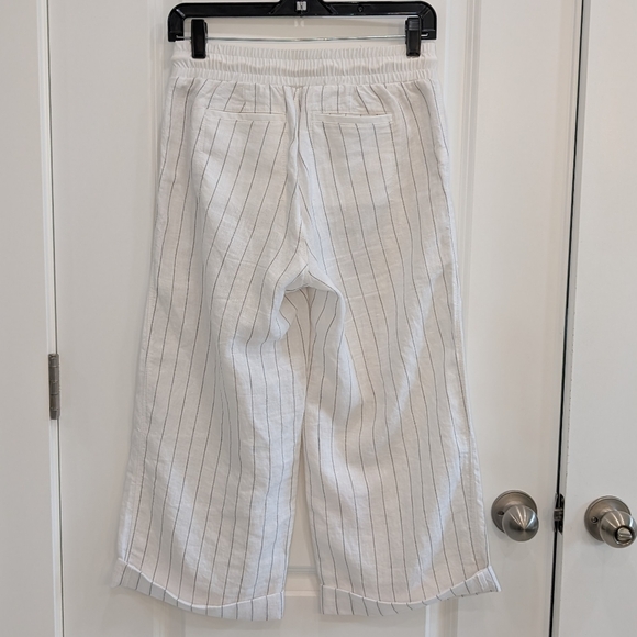 Athena Barrel Legged Linen Pants - Picture 5 of 5